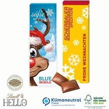 Schokolade von Lindt HELLO, Klimaneutral, FSC® (4-farbig) (Art.-Nr. CA325113)
