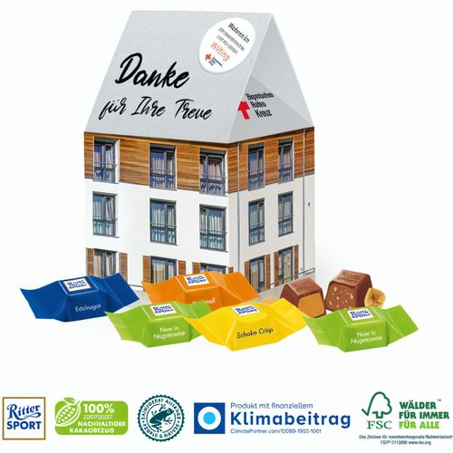 3D Präsent Haus (Art.-Nr. CA364406) - Auffällig und individuell! Die beliebte...