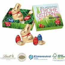 Osternest mit Schokolade von Lindt, Klimaneutral, FSC® (4-farbig) (Art.-Nr. CA425585)