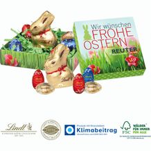 Osternest mit Schokolade von Lindt (4-farbig) (Art.-Nr. CA425585)