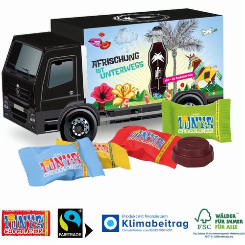 3D Präsent LKW (Art.-Nr. CA442784) - Sympathische Kundenbindung zum attraktiv...