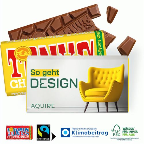 Tony´s Schokolade, 180 g (Art.-Nr. CA457301) - Faire Schokolade mit Suchtfaktor! 100 %...