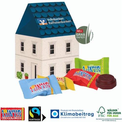 3D Präsent Haus (Art.-Nr. CA585202) - Auffällig und individuell! Die beliebte...