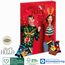 Adventskalender Lindt HELLO Mini Stick Mix, Inlay aus 100% recyceltem Material (4-farbig) (Art.-Nr. CA662807)