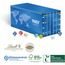 3D Adventskalender Container mit Lindt Lindor, Klimaneutral, FSC®, Inlay kompostierbar (4-farbig) (Art.-Nr. CA752277)