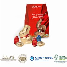 Businesspräsent Selection Mini mit Lindt Schokoladenmischung, Klimaneutral, FSC® (4-farbig) (Art.-Nr. CA797600)