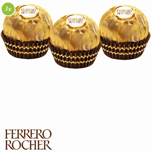 FERRERO ROCHER, 3er (Art.-Nr. CA913658) - Ein glanzvolles Geschmackserlebnis!...
