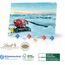 Tisch-Adventskalender Lindt Gourmet Edition Organic, Klimaneutral, FSC® (4-farbig) (Art.-Nr. CA967066)