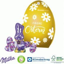 Werbe-Osterei mit Milka Schokoladenmischung (4-farbig) (Art.-Nr. CA967178)