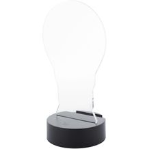 Trophäe mit LED-Beleuchtung Ledify (transparent, schwarz) (Art.-Nr. CA001672)