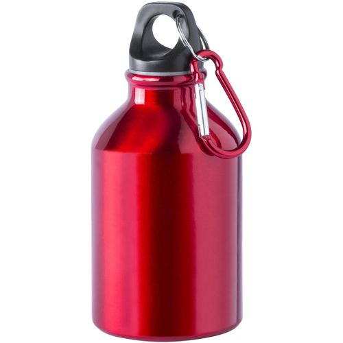 Sportflasche Henzo (Art.-Nr. CA011884) - Trinkflasche aus Aluminium mit Karabiner...
