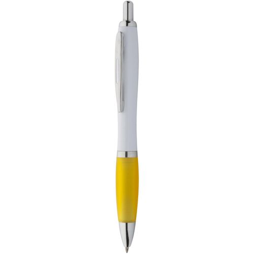Kugelschreiber Wumpy (Art.-Nr. CA012832) - Kunststoff-Kugelschreiber mit weiße...