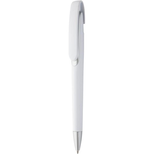 Kugelschreiber Klinch (Art.-Nr. CA015055) - Kunststoff-Kugelschreiber mit silberner...
