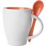 Tasse Spoon (orange, weiß) (Art.-Nr. CA016654)