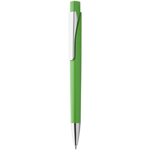 Kugelschreiber Silter (Art.-Nr. CA018535) - Kunststoff-Kugelschreiber mit silbernem...