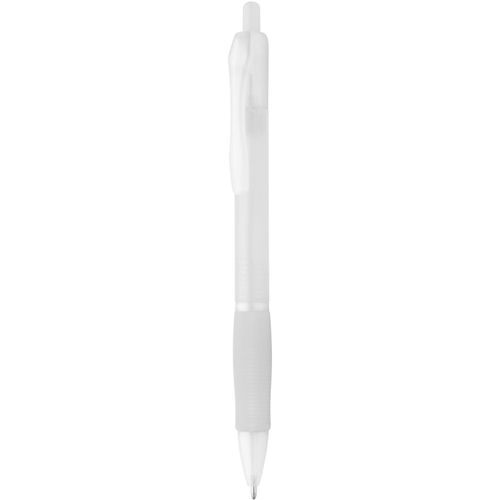 Kugelschreiber Zonet (Art.-Nr. CA019677) - Kunststoff-Kugelschreiber mit Gummi-Grif...