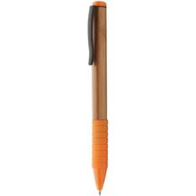 Kugelschreiber aus Bambus  Bripp (orange, natur) (Art.-Nr. CA032264)
