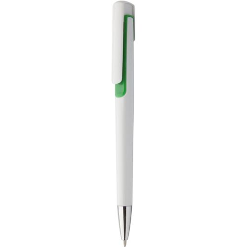 Kugelschreiber Rubri (Art.-Nr. CA039137) - Kunststoff-Kugelschreiber mit verchromte...