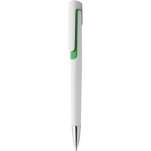 Kugelschreiber Rubri (grün, weiß) (Art.-Nr. CA039137)