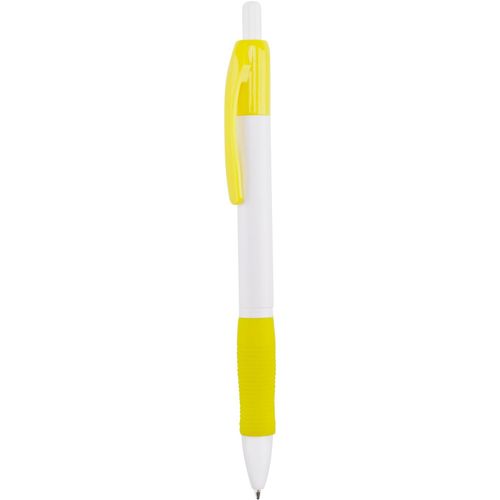 Kugelschreiber Zufer (Art.-Nr. CA045634) - Kunststoff-Kugelschreiber mit farbigem...