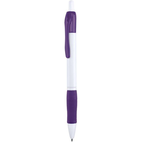 Kugelschreiber Zufer (Art.-Nr. CA052215) - Kunststoff-Kugelschreiber mit farbigem...
