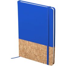Notizbuch Bluster (blau, natur) (Art.-Nr. CA056630)