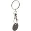 Schlüsselanhänger mit Einkaufswagen-Chip Euromarket (Schwarz) (Art.-Nr. CA059026)