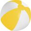 Strandball (ø28 cm) Playo (gelb, weiß) (Art.-Nr. CA067447)