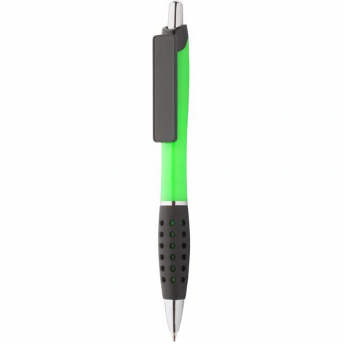 Kugelschreiber Leompy (Art.-Nr. CA070085) - Kunststoff-Kugelschreiber mit Gummi-Grif...