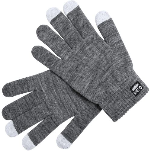 RPET Touchscreen-Handschuhe Despil (Art.-Nr. CA077598) - Touchcsreen-Handschuhe mit Spezialbeschi...