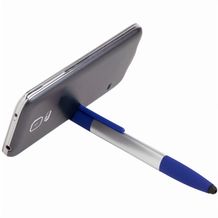 Touchpen mit Kugelschreiber Handy (blau) (Art.-Nr. CA079218)