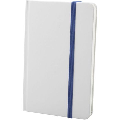 Notizbuch Yakis (Art.-Nr. CA081611) - B7 Notizbuch mit weißem Karton-Einband,...