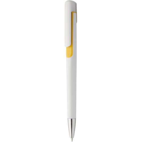 Kugelschreiber Rubri (Art.-Nr. CA087197) - Kunststoff-Kugelschreiber mit verchromte...
