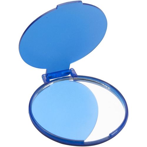 Taschenspiegel Thiny (Art.-Nr. CA087522) - Transparenter Rundspiegel aus Kunststoff...