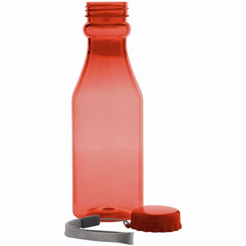 Trinkflasche Dirlam (Art.-Nr. CA090399) - Transparente Trinkflasche aus Kunststoff...