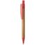 Bambus-Kugelschreiber Boothic (rot, natur) (Art.-Nr. CA091369)