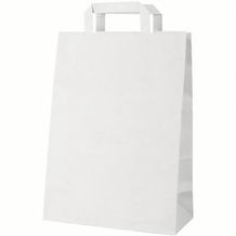 Papier-Einkaufstasche Market (weiß) (Art.-Nr. CA094680)
