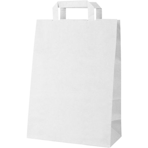 Papier-Einkaufstasche Market (Art.-Nr. CA094680) - Papier-Einkaufstasche mit Henkel, 90...