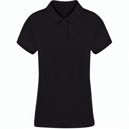 Damen Polo-Shirt Koupan (Art.-Nr. CA102084) - Piqué-Poloshirt für Damen mit zwei far...