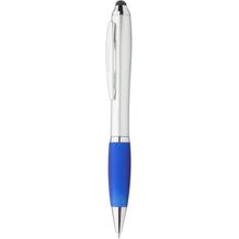 Touchpen mit Kugelschreiber  Tumpy (blau, silber) (Art.-Nr. CA106294)