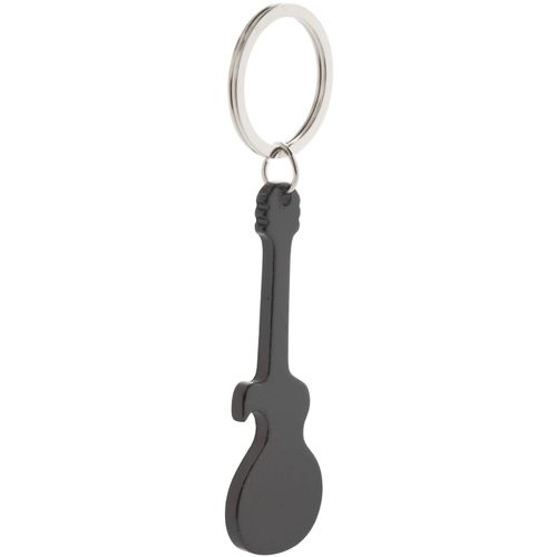 Schlüsselanhänger Singe (Art.-Nr. CA106595) - Aluminium-Schlüsselanhänger in Gitarre...