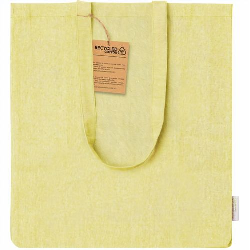 Baumwolltasche Bestla (Art.-Nr. CA107574) - Einkaufstasche mit Seitenfalte aus...