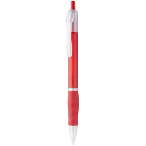 Kugelschreiber Zonet (Art.-Nr. CA110592) - Kunststoff-Kugelschreiber mit Gummi-Grif...