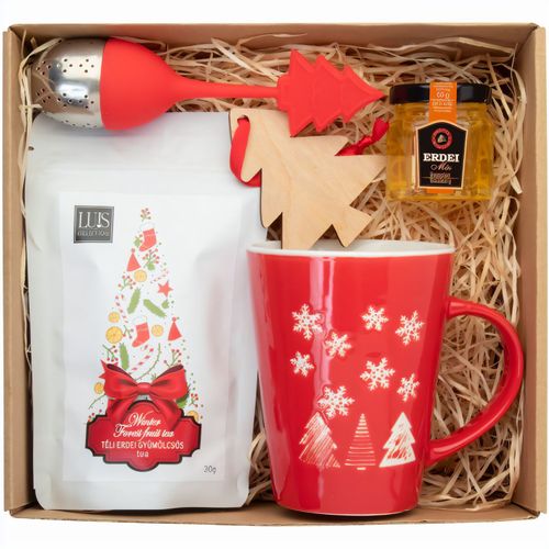 Teegeschenkset Benvik (Art.-Nr. CA111648) - Tee-Geschenkset in einer Geschenkbox...