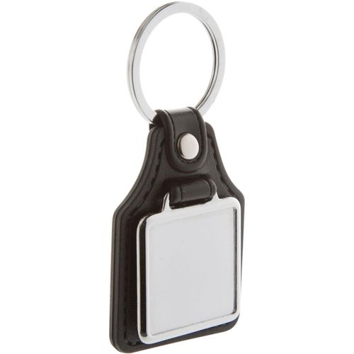 Schlüsselanhänger Block (Art.-Nr. CA111781) - Quadratischer Schlüsselanhänger a...