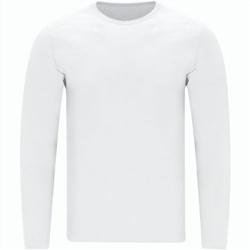 Longsleeve T-Shirt Plint (Art.-Nr. CA124498) - Langarm-T-Shirt in Weiß, Single-Jersey-...