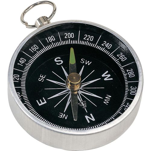 Kompass Nansen (Art.-Nr. CA125599) - Kompass aus Metall mit Schlüsselring.