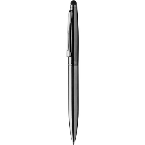 Touchpen mit Kugelschreiber Rosey (Art.-Nr. CA131777) - Metall-Kugelschreiber mit Touchpen und...