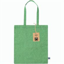 Fairtrade Einkaufstasche Lazar (grün) (Art.-Nr. CA134174)