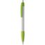 Kugelschreiber Snow panther (lindgrün, weiß) (Art.-Nr. CA135056)